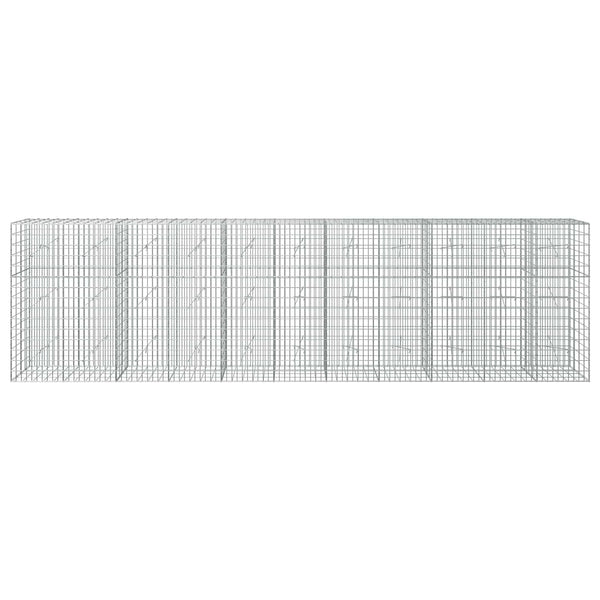 Gabion 5 mm langasta ja 5x10 cm verkosta 550x20x150 cm