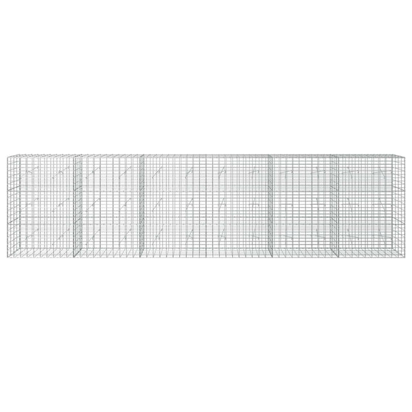 Gabion 5 mm langasta ja 5x10 cm verkosta 600x20x150 cm