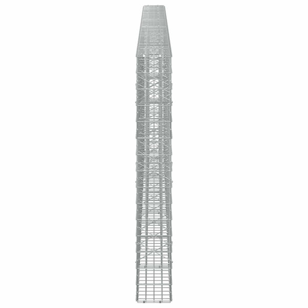 Gabion 5 mm langasta ja 5x10 cm verkosta 650x20x150 cm