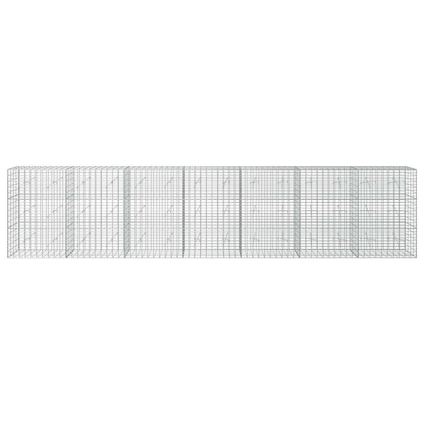 Gabion 5 mm langasta ja 5x10 cm verkosta 700x20x150 cm