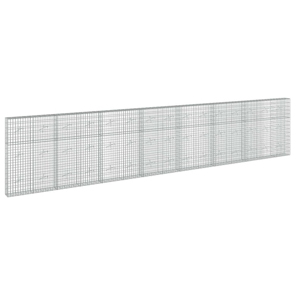 Gabion 5 mm langasta ja 5x10 cm verkosta 750x20x150 cm