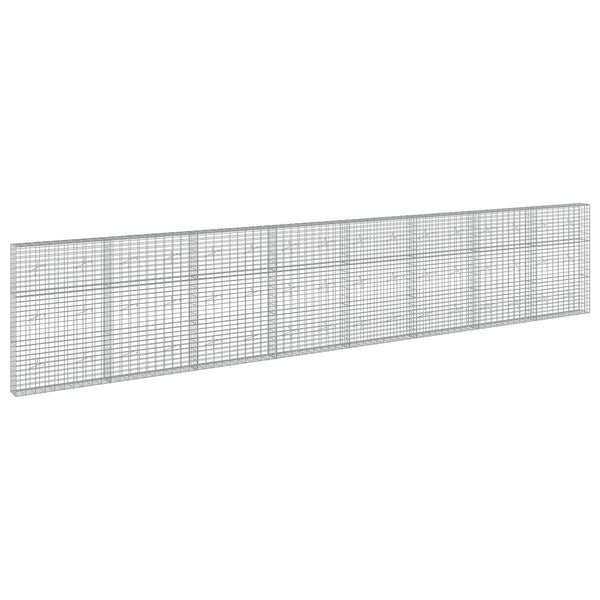 Gabion 5 mm langasta ja 5x10 cm verkosta 800x20x150 cm