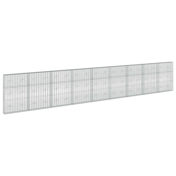 Gabion 5 mm langasta ja 5x10 cm verkosta 900x20x150 cm