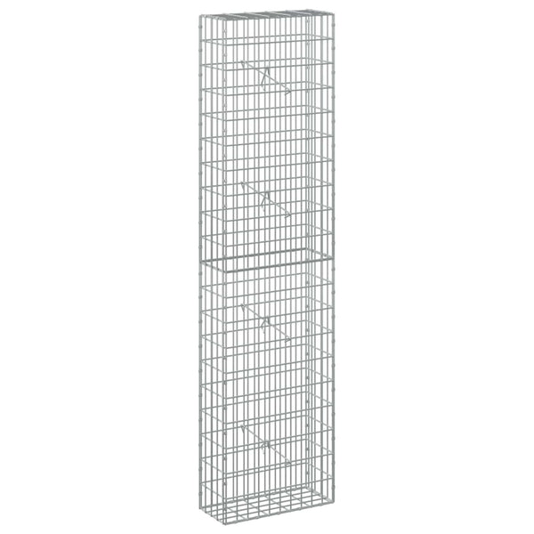 Gabion 5 mm langasta ja 5x10 cm verkosta 50x20x200 cm