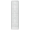 Gabion 5 mm langasta ja 5x10 cm verkosta 50x20x200 cm