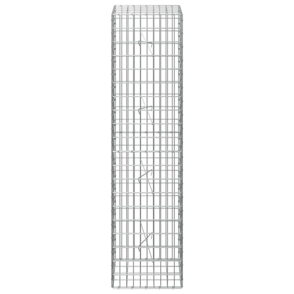 Gabion 5 mm langasta ja 5x10 cm verkosta 50x20x200 cm
