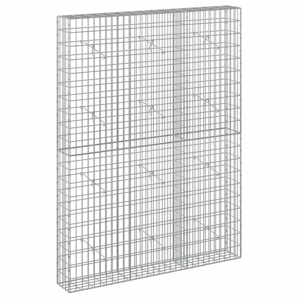 Gabion 5 mm langasta ja 5x10 cm verkosta 150x20x200 cm