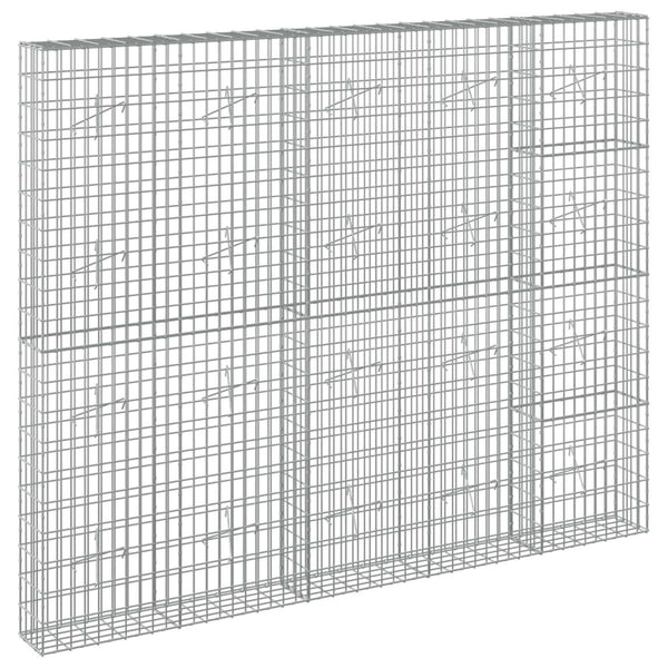 Gabion 5 mm langasta ja 5x10 cm verkosta 250x20x200 cm