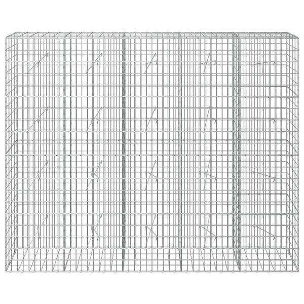 Gabion 5 mm langasta ja 5x10 cm verkosta 250x20x200 cm