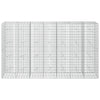 Gabion 5 mm langasta ja 5x10 cm verkosta 350x20x200 cm