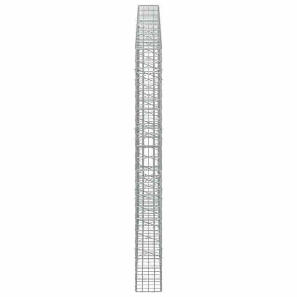 Gabion 5 mm langasta ja 5x10 cm verkosta 350x20x200 cm