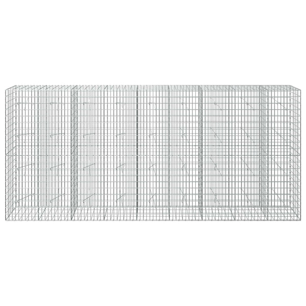 Gabion 5 mm langasta ja 5x10 cm verkosta 450x20x200 cm