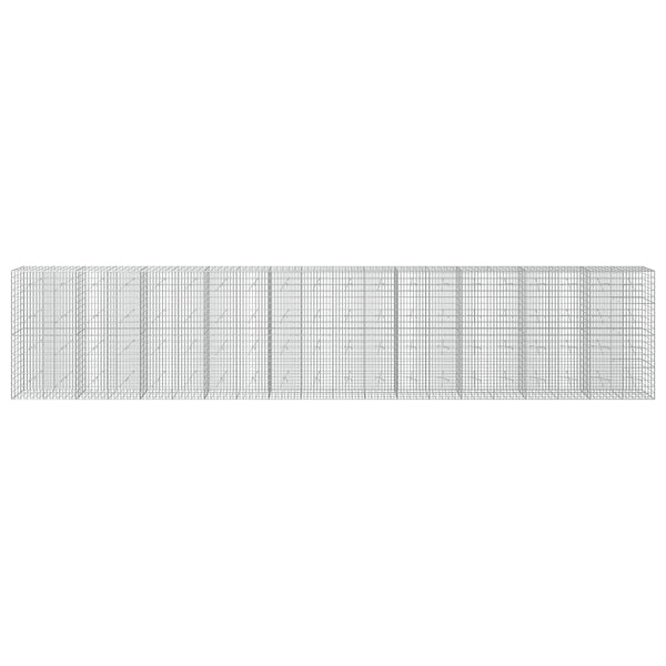 Gabion 5 mm langasta ja 5x10 cm verkosta 1000x20x200 cm