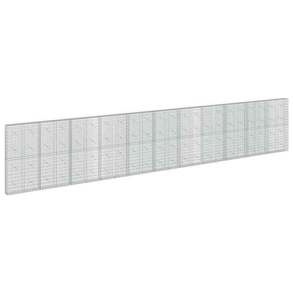Gabion 5 mm langasta ja 5x10 cm verkosta 1100x20x200 cm