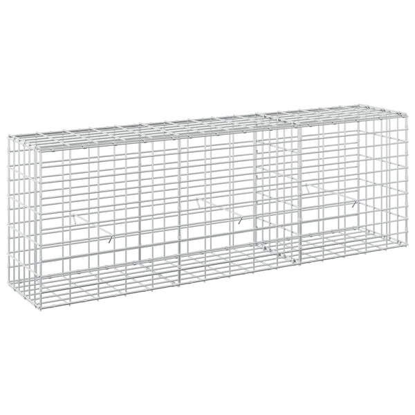 Gabion 5 mm langasta ja 5x10 cm verkosta 150x30x50 cm