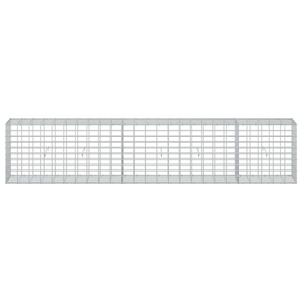 Gabion 5 mm langasta ja 5x10 cm verkosta 250x30x50 cm