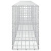 Gabion 5 mm langasta ja 5x10 cm verkosta 450x30x50 cm