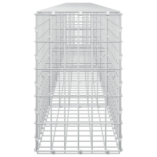 Gabion 5 mm langasta ja 5x10 cm verkosta 550x30x50 cm