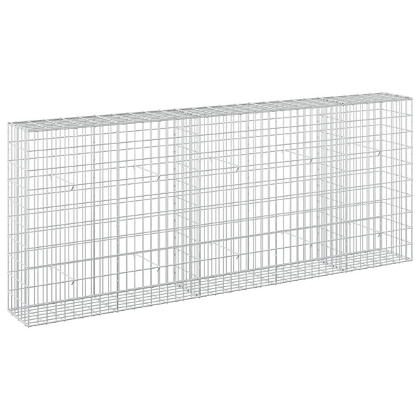Gabion 5 mm langasta ja 5x10 cm verkosta 250x30x100 cm