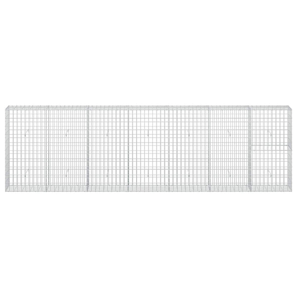 Gabion 5 mm langasta ja 5x10 cm verkosta 350x30x100 cm