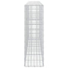 Gabion 5 mm langasta ja 5x10 cm verkosta 350x30x100 cm