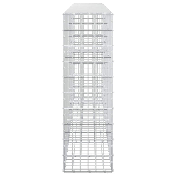 Gabion 5 mm langasta ja 5x10 cm verkosta 350x30x100 cm