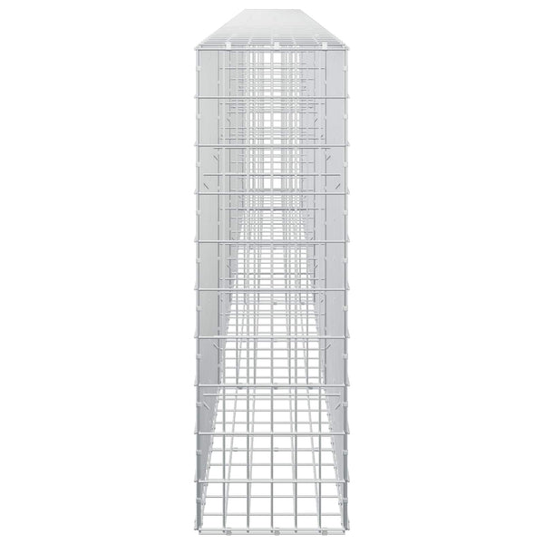 Gabion 5 mm langasta ja 5x10 cm verkosta 450x30x100 cm
