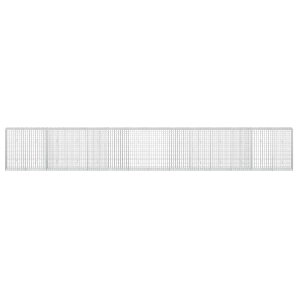 Gabion 5 mm langasta ja 5x10 cm verkosta 700x30x100 cm