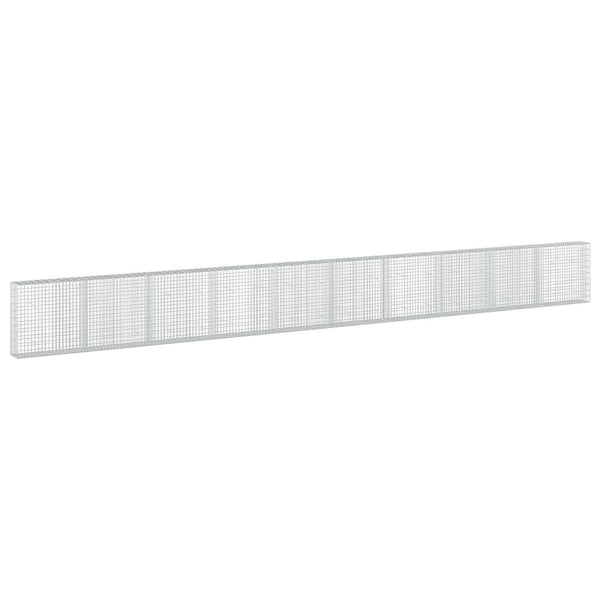 Gabion 5 mm langasta ja 5x10 cm verkosta 1000x30x100 cm