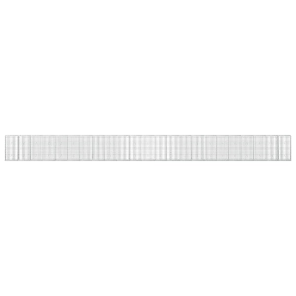 Gabion 5 mm langasta ja 5x10 cm verkosta 1150x30x100 cm