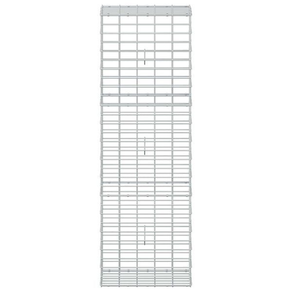 Gabion 5 mm langasta ja 5x10 cm verkosta 50x30x150 cm