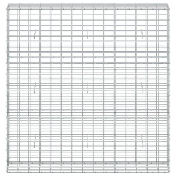 Gabion 5 mm langasta ja 5x10 cm verkosta 150x30x150 cm