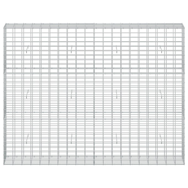 Gabion 5 mm langasta ja 5x10 cm verkosta 200x30x150 cm