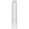 Gabion 5 mm langasta ja 5x10 cm verkosta 250x30x150 cm
