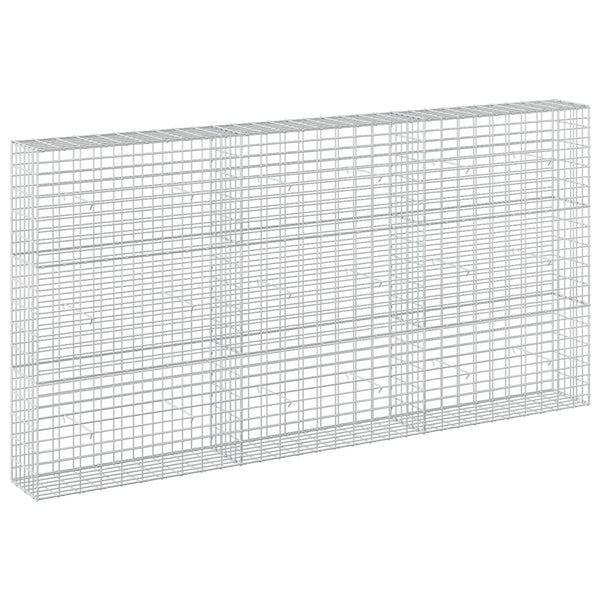 Gabion 5 mm langasta ja 5x10 cm verkosta 300x30x150 cm
