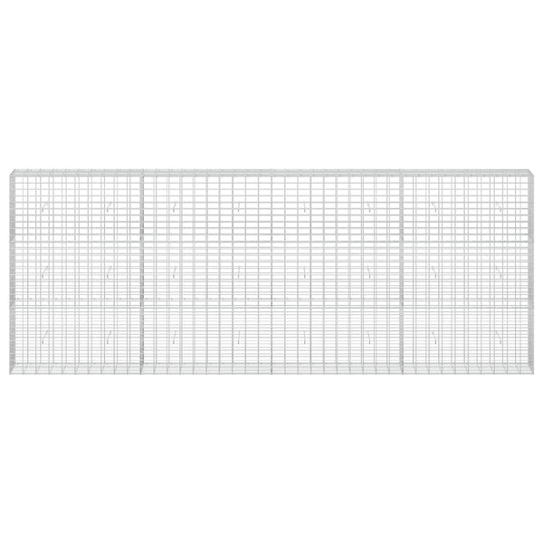 Gabion 5 mm langasta ja 5x10 cm verkosta 400x30x150 cm
