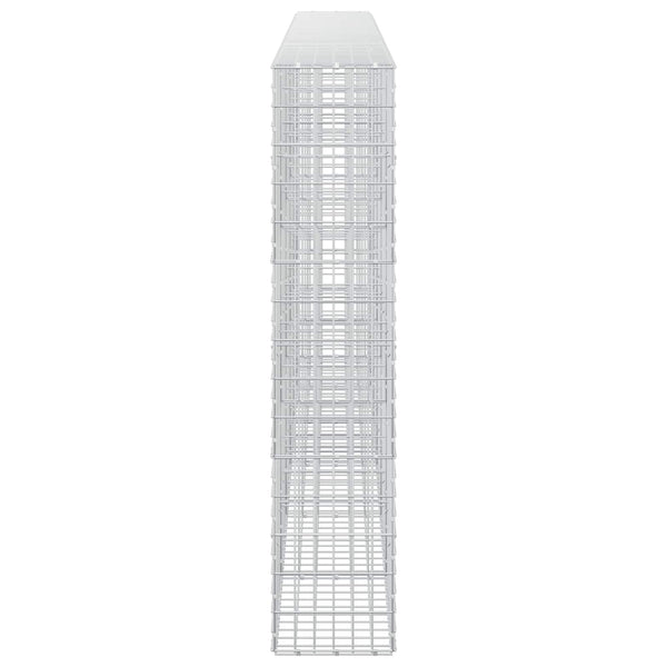 Gabion 5 mm langasta ja 5x10 cm verkosta 550x30x150 cm