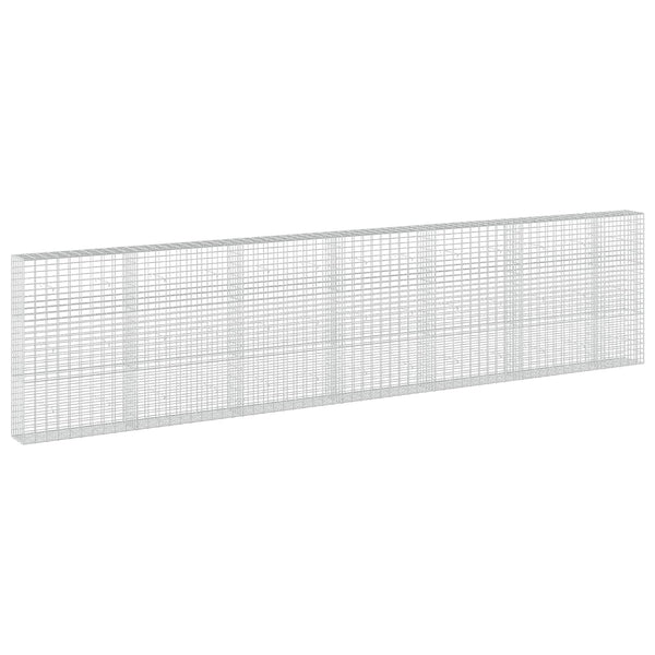 Gabion 5 mm langasta ja 5x10 cm verkosta 650x30x150 cm