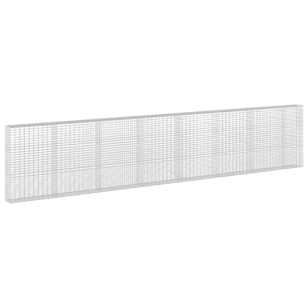 Gabion 5 mm langasta ja 5x10 cm verkosta 750x30x150 cm