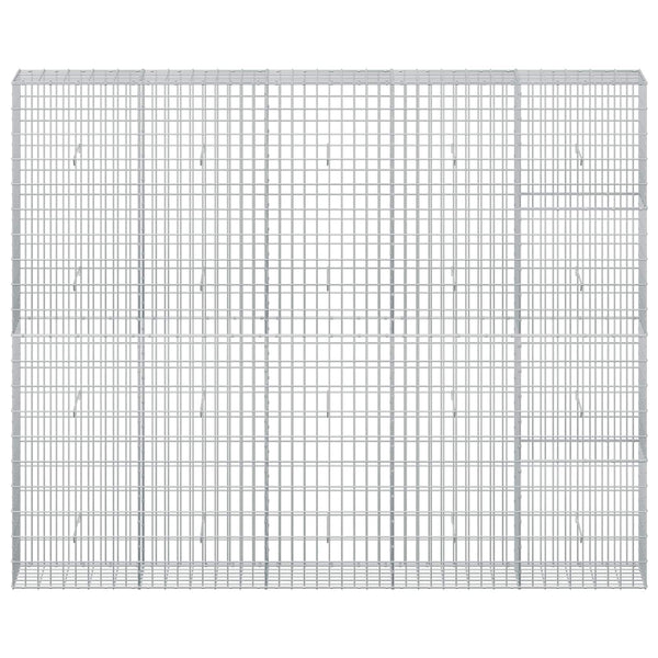 Gabion 5 mm langasta ja 5x10 cm verkosta 250x30x200 cm