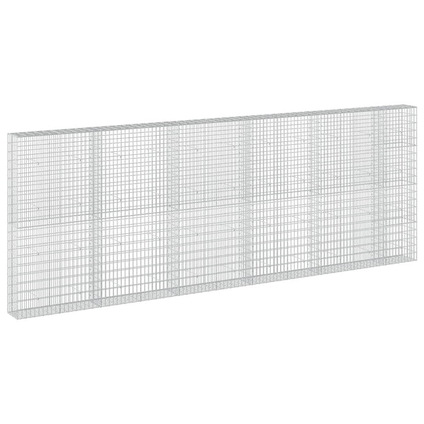 Gabion 5 mm langasta ja 5x10 cm verkosta 550x30x200 cm
