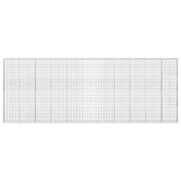 Gabion 5 mm langasta ja 5x10 cm verkosta 550x30x200 cm