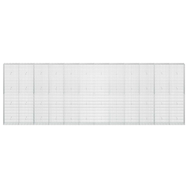 Gabion 5 mm langasta ja 5x10 cm verkosta 600x30x200 cm
