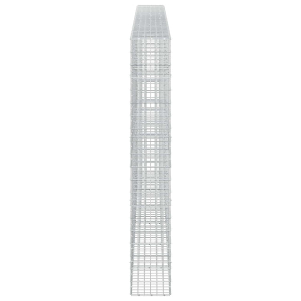 Gabion 5 mm langasta ja 5x10 cm verkosta 600x30x200 cm