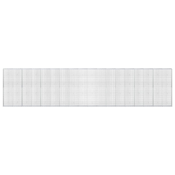 Gabion 5 mm langasta ja 5x10 cm verkosta 900x30x200 cm