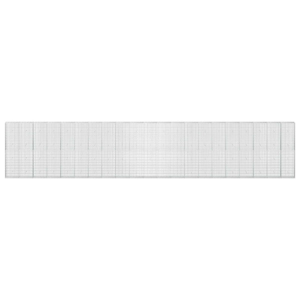 Gabion 5 mm langasta ja 5x10 cm verkosta 1050x30x200 cm