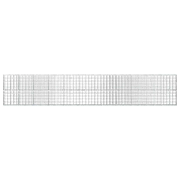 Gabion 5 mm langasta ja 5x10 cm verkosta 1150x30x200 cm