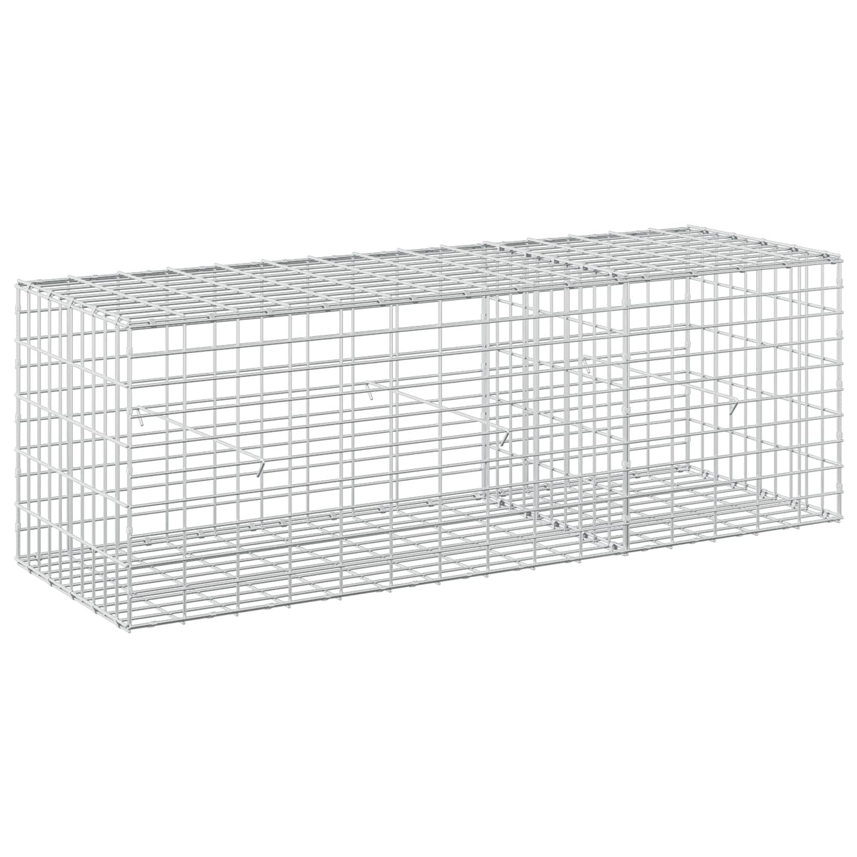 Gabion 5 mm langasta ja 5x10 cm verkosta 150x50x50 cm