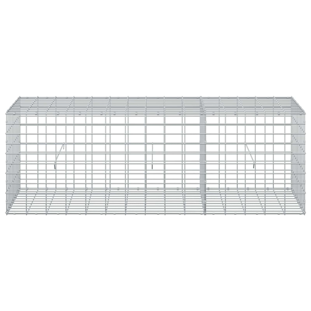 Gabion 5 mm langasta ja 5x10 cm verkosta 150x50x50 cm