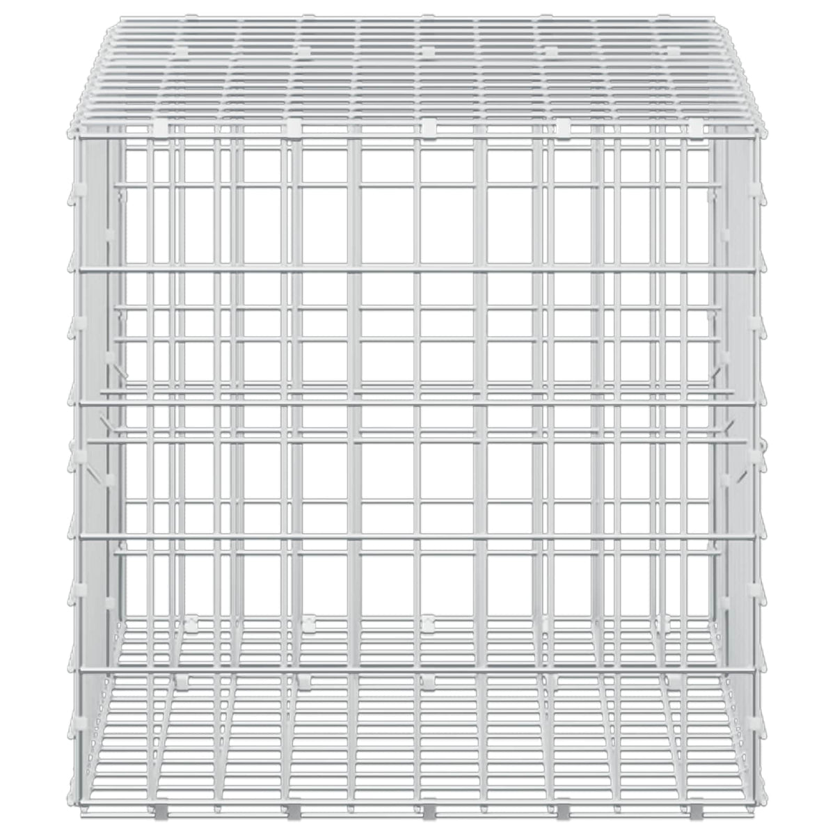 Gabion 5 mm langasta ja 5x10 cm verkosta 150x50x50 cm